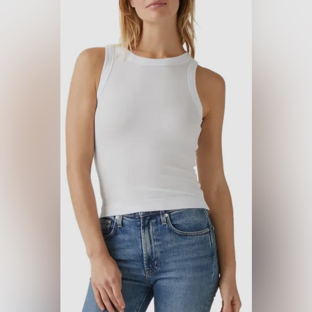 Treasure & Bond White Tank Top